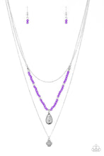 Load image into Gallery viewer, Mild Wild - Purple Necklace freeshipping - JewLz4u Gemstone Gallery