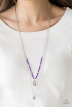 Load image into Gallery viewer, Mild Wild - Purple Necklace freeshipping - JewLz4u Gemstone Gallery