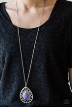 Load image into Gallery viewer, Summer Sunbeam - Purple Necklace freeshipping - JewLz4u Gemstone Gallery