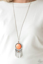 Load image into Gallery viewer, Rural Rustler - Orange Necklace freeshipping - JewLz4u Gemstone Gallery