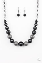 Load image into Gallery viewer, Color Me CEO - Black (Gunmetal) Necklace freeshipping - JewLz4u Gemstone Gallery