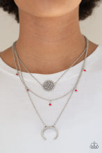 Load image into Gallery viewer, Lunar Lotus - Pink Necklace freeshipping - JewLz4u Gemstone Gallery