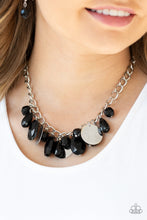 Load image into Gallery viewer, Treasure Shore - Black Necklace freeshipping - JewLz4u Gemstone Gallery