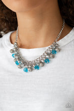 Load image into Gallery viewer, Party Spree - Blue Necklace freeshipping - JewLz4u Gemstone Gallery