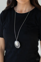 Load image into Gallery viewer, Medallion Meadow - White Necklace