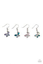 Load image into Gallery viewer, Starlet Shimmer Butterfly  Rhinestone Earring