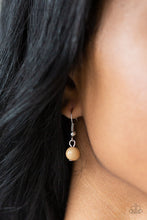 Load image into Gallery viewer, Gypsy Heart - Brown (Silver Heart) Necklace freeshipping - JewLz4u Gemstone Gallery