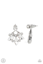 Load image into Gallery viewer, Crystal Constellations - White (Rhinestone) Earring freeshipping - JewLz4u Gemstone Gallery