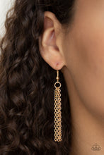 Load image into Gallery viewer, Optical Illusion - Gold Necklace freeshipping - JewLz4u Gemstone Gallery