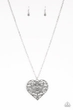 Load image into Gallery viewer, Classic Casanova Silver (Heart) Necklace freeshipping - JewLz4u Gemstone Gallery