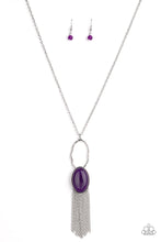 Load image into Gallery viewer, Dewy Desert - Purple Necklace freeshipping - JewLz4u Gemstone Gallery