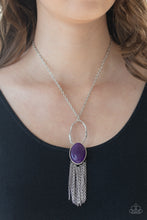 Load image into Gallery viewer, Dewy Desert - Purple Necklace freeshipping - JewLz4u Gemstone Gallery