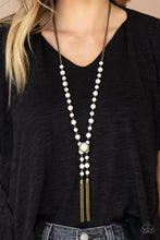 Load image into Gallery viewer, Vintage Diva - Brass Necklace freeshipping - JewLz4u Gemstone Gallery