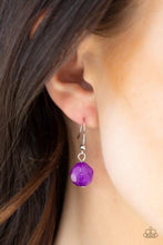 Load image into Gallery viewer, Treasure Shore - Purple Necklace freeshipping - JewLz4u Gemstone Gallery