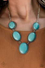 Load image into Gallery viewer, River Valley Radiance - Blue (Turquoise) Necklace (SSF-1220)