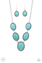 Load image into Gallery viewer, River Valley Radiance - Blue (Turquoise) Necklace (SSF-1220)