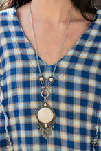 Load image into Gallery viewer, Majestic Mountaineer Marble Stone Necklace (SSF-0121) freeshipping - JewLz4u Gemstone Gallery
