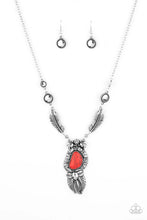 Load image into Gallery viewer, Ruler of The Roost - Red Necklace