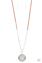 Load image into Gallery viewer, Where No MANDALA Has Gone Before - White Necklace freeshipping - JewLz4u Gemstone Gallery