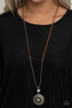 Load image into Gallery viewer, Where No MANDALA Has Gone Before - White Necklace freeshipping - JewLz4u Gemstone Gallery