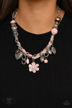 Load image into Gallery viewer, Charmed, I Am Sure - Pink Necklace freeshipping - JewLz4u Gemstone Gallery