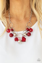 Load image into Gallery viewer, Cosmic Getaway Red Necklace freeshipping - JewLz4u Gemstone Gallery