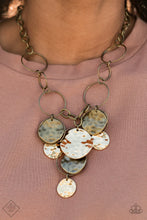 Load image into Gallery viewer, Learn the HARDWARE Way - Brass Necklace (SS-0121)