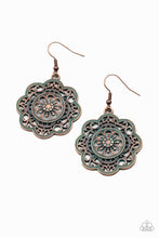 Load image into Gallery viewer, Western Mandalas - Copper Earring freeshipping - JewLz4u Gemstone Gallery