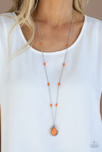 Load image into Gallery viewer, Go Tell It On The MESA - Orange Necklace freeshipping - JewLz4u Gemstone Gallery