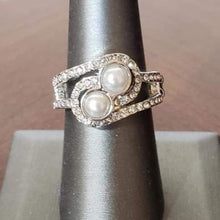 Load image into Gallery viewer, Collect Up Front Silver Ring freeshipping - JewLz4u Gemstone Gallery