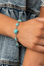 Load image into Gallery viewer, Eco-Friendly Fashionista - Blue Bracelet