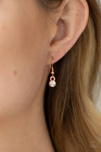 Load image into Gallery viewer, Vintage Royale - Copper (Rhinestone) Necklace freeshipping - JewLz4u Gemstone Gallery