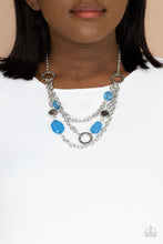 Load image into Gallery viewer, Oceanside Spa - Blue Necklace freeshipping - JewLz4u Gemstone Gallery
