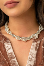 Load image into Gallery viewer, Royal Reminiscence - White (Pearl) Necklace (FFA-0321) freeshipping - JewLz4u Gemstone Gallery