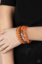 Load image into Gallery viewer, Outdoor Retreat - Orange Bracelet freeshipping - JewLz4u Gemstone Gallery