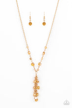 Load image into Gallery viewer, Cosmic Charisma - Gold Necklace freeshipping - JewLz4u Gemstone Gallery