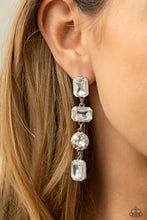 Load image into Gallery viewer, Cosmic Heiress - White Post Earring (SS-0321)