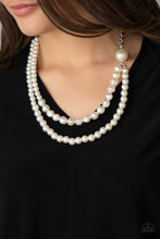Load image into Gallery viewer, Remarkable Radiance - White (Pearls) Necklace freeshipping - JewLz4u Gemstone Gallery
