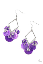 Load image into Gallery viewer, Pomp And Circumstance - Purple Earring freeshipping - JewLz4u Gemstone Gallery