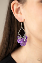 Load image into Gallery viewer, Pomp And Circumstance - Purple Earring freeshipping - JewLz4u Gemstone Gallery
