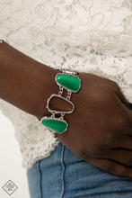 Load image into Gallery viewer, Yacht Club Couture - Green Bracelet (GM-0321) freeshipping - JewLz4u Gemstone Gallery