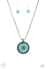 Load image into Gallery viewer, EPICENTER of Attention - Blue Necklace freeshipping - JewLz4u Gemstone Gallery