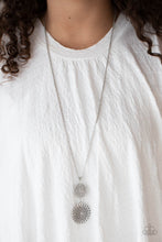 Load image into Gallery viewer, Meet Me At The Garden Gate - Silver Necklace freeshipping - JewLz4u Gemstone Gallery