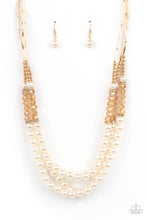 Load image into Gallery viewer, Powerhouse Perfection - Gold Necklace freeshipping - JewLz4u Gemstone Gallery