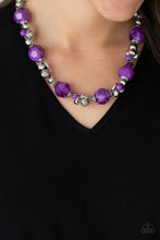 Load image into Gallery viewer, Vidi Vici VACATION - Purple Necklace freeshipping - JewLz4u Gemstone Gallery