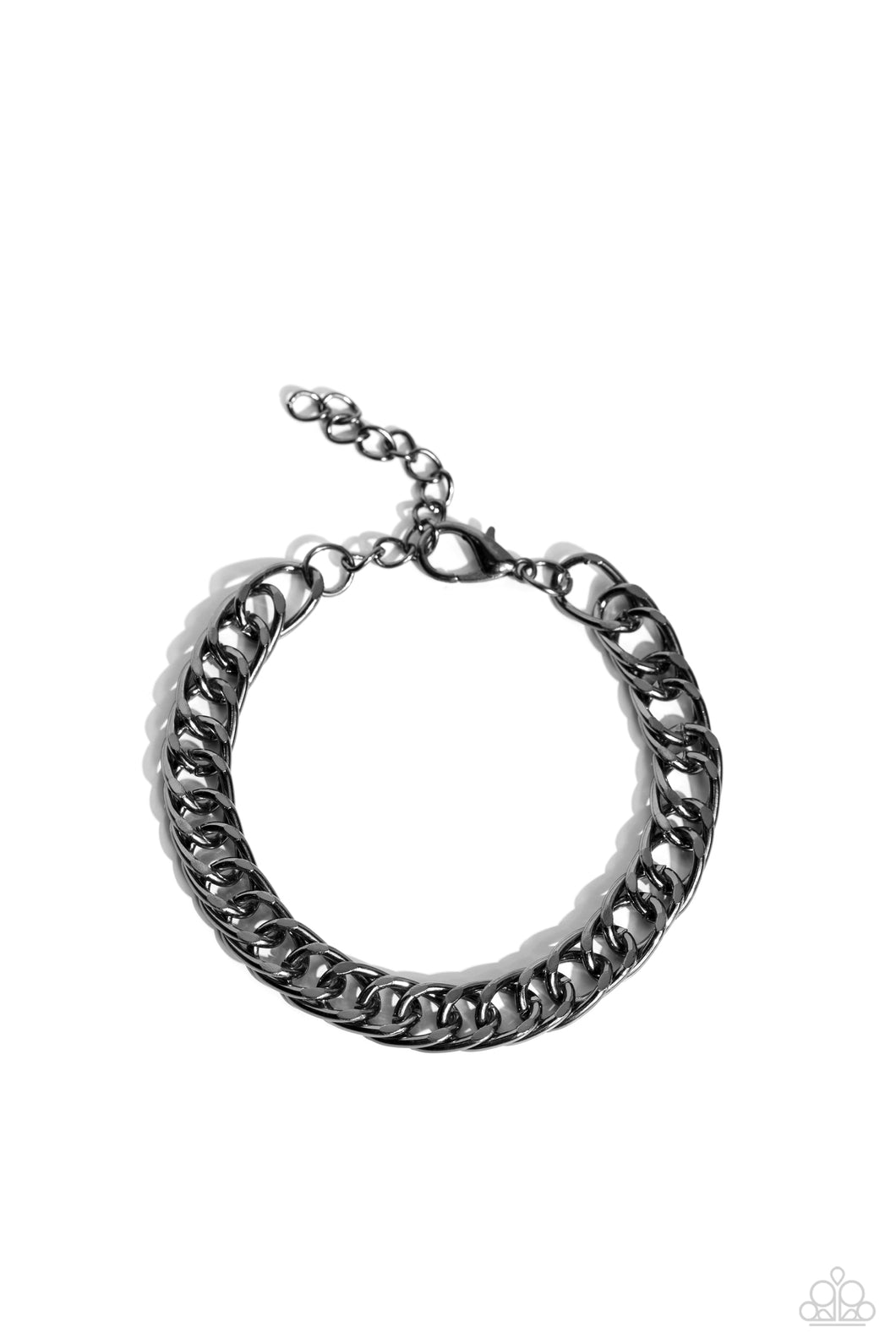 Game-Changing Couture - Black Bracelet