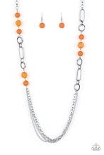 Load image into Gallery viewer, POP-ular Opinion - Orange Necklace freeshipping - JewLz4u Gemstone Gallery