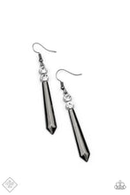 Load image into Gallery viewer, Sparkle Stream Black (Gunmetal) Earring (MM-0521)