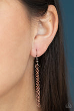 Load image into Gallery viewer, Palm Promenade - Copper (Palm Leaf) Necklace freeshipping - JewLz4u Gemstone Gallery