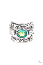 Load image into Gallery viewer, The GLEAMING Tower - Green Ring freeshipping - JewLz4u Gemstone Gallery